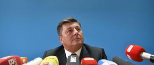 Berlins Innensenator Andreas Geisel (SPD) ist zufrieden mit den Krimininalitätszahlen. 