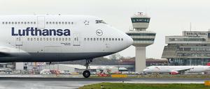 Der Flughafen Berlin-Tegel.