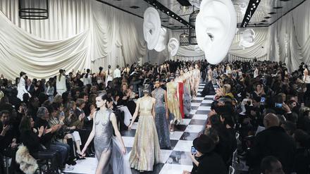 Dior Haute Couture in Paris.
