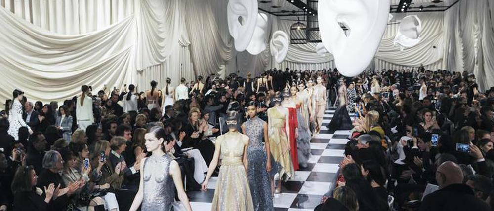 Dior Haute Couture in Paris.