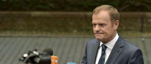 EU-Ratspräsident Donald Tusk ist für eine restriktivere Flüchtlingspolitik. 