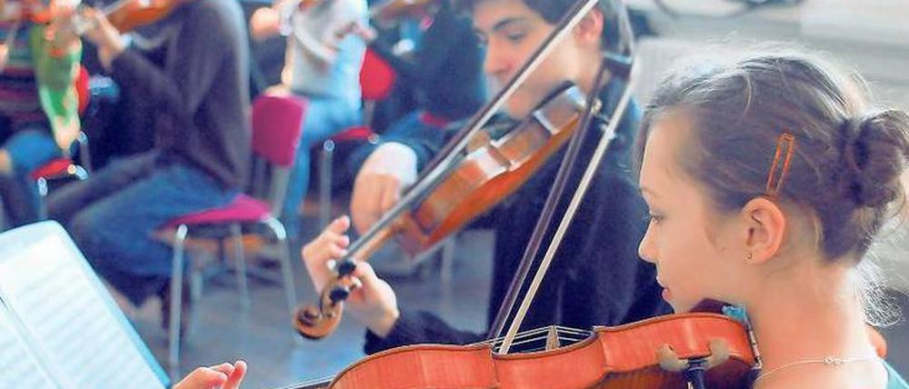 Im Profil. Musikbetonung für 5. Klassen gibt es an drei Gymnasien.
