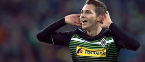 Branimir Hrgota bejubelt sein Treffer zum 2:0 gegen den FC Zürich.