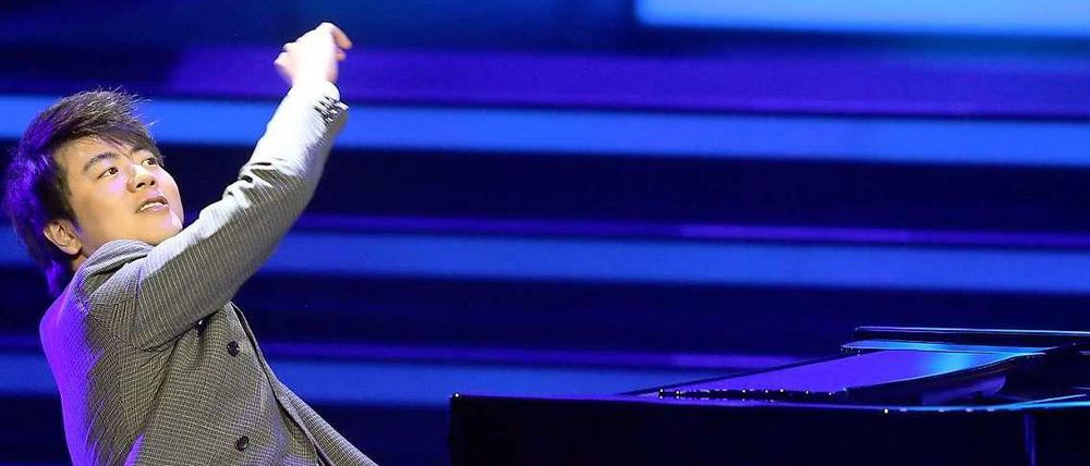 Pianist Lang Lang am Flügel.