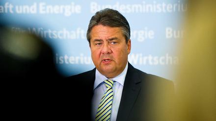 Wirtschaftsminister Sigmar Gabriel (SPD).