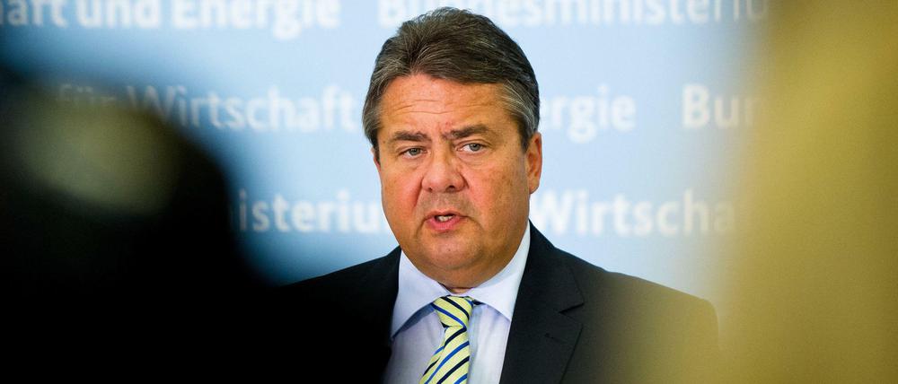 Wirtschaftsminister Sigmar Gabriel (SPD).