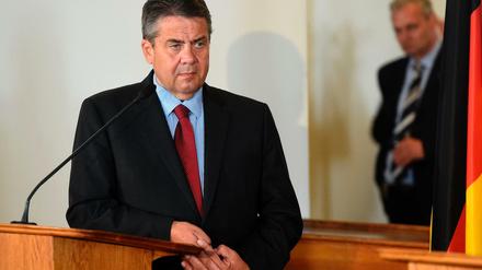 Außenminister Sigmar Gabriel (SPD).