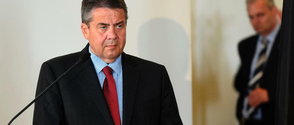 Außenminister Sigmar Gabriel (SPD).