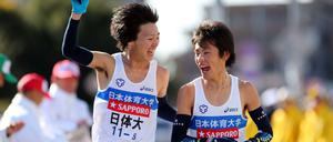Mann bleibt unter sich. Bei Hakone Ekiden dürfen Frauen nicht mitlaufen.