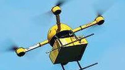 Himmelhoch. Die DHL-Postdrohne.
