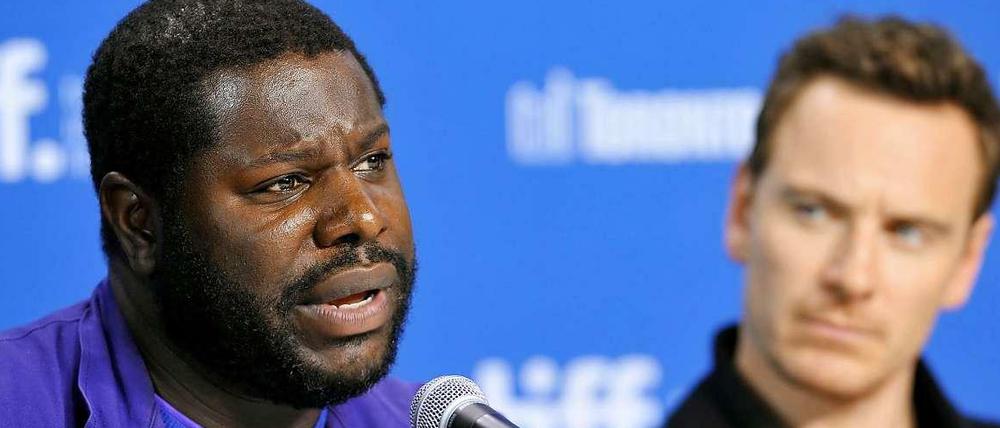 "Die Debatte beginnt gerade erst", sagt Steve McQueen (links) bei der Pressekonferenz zu "12 Years a Slave".