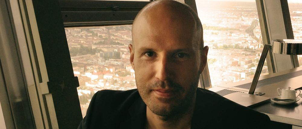Christopher von Deylen im Fernsehturm am Alex.