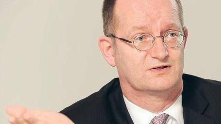 Das Bild zeigt Martin Zielke, den Privatkundenvorstand der Commerzbank.