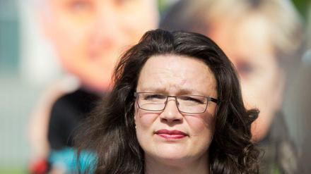 SPD-Generalsekretärin Andrea Nahles.