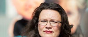 SPD-Generalsekretärin Andrea Nahles.