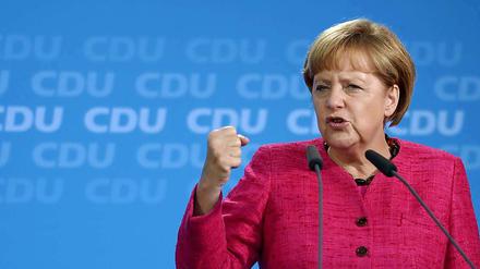 Zu sicher? Angela Merkel.