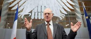 Öffentlich. Bundestagspräsident Norbert Lammert (CDU) stellte seine Arbeit am Dienstag online. 