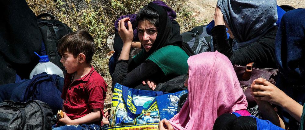 Damit Flüchtlinge - wie hier auf Kreta - nicht mehr die Überfahrt übers Mittelmeer antreten, sollen Korridore eingerichtet werden. 