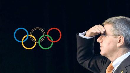 Wo sind die richtigen Ringe? Thomas Bach.