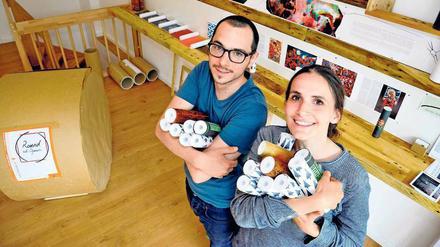 Antonia Stolz und Ioan Brumer.