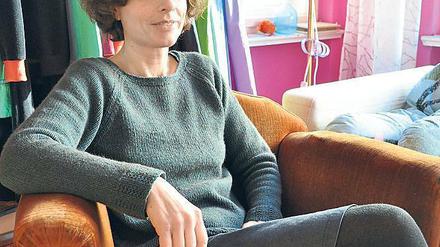 Christiane Scheurmann näht ihre Kleidung am liebsten selbst.