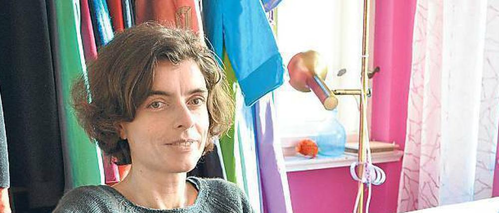 Christiane Scheurmann näht ihre Kleidung am liebsten selbst.