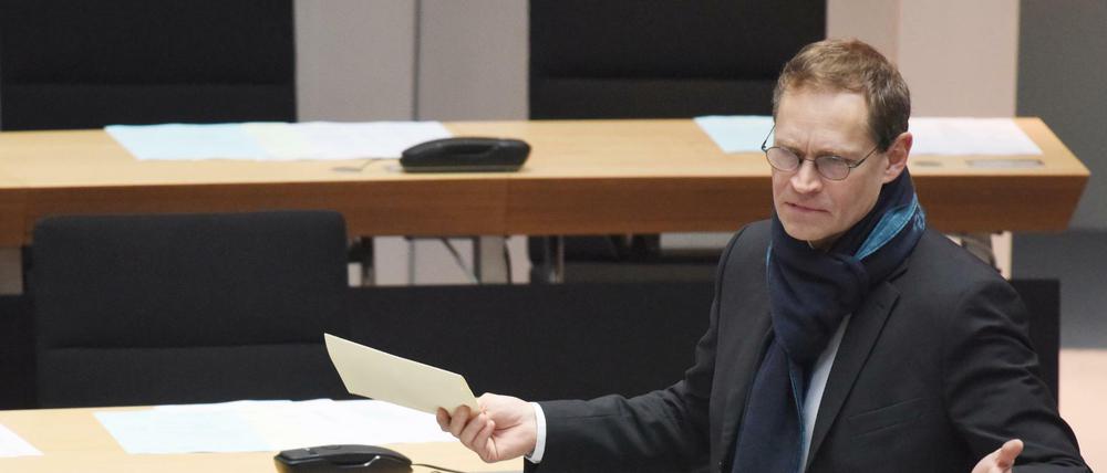 Regierenden Bürgermeister Michael Müller