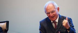 Der deutsche Finanzminister Wolfgang Schäuble in Shanghai.
