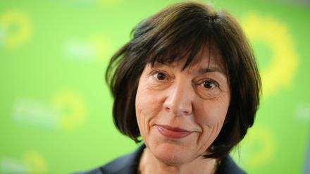 Die Europaabgeordnete Rebecca Harms von den Grünen