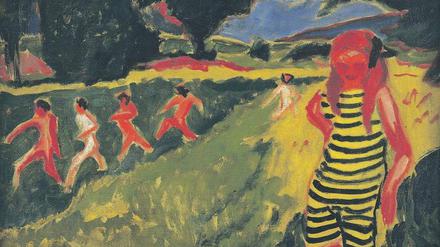 Prunkstück: "Das gelbschwarze Trikot" (1910) von Max Pechstein.