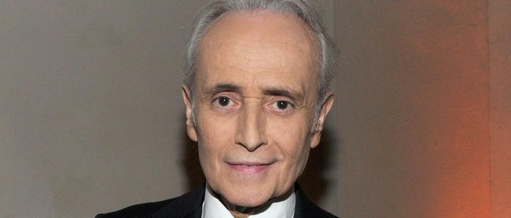 Der Tenor José Carreras erkrankte 1987 selbst an Leukämie.