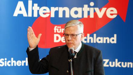 Roland Ulbrich, Vorsitzender der Patriotischen Plattform in Sachsen und Mitglied der Partei Alternative für Deutschland (AfD). 