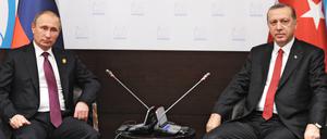 Wladimir Putin und Recep Tayyip Erdogan.