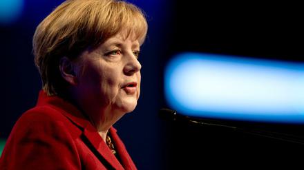 Bundeskanzlerin Angela Merkel (CDU). 