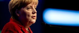 Bundeskanzlerin Angela Merkel (CDU). 