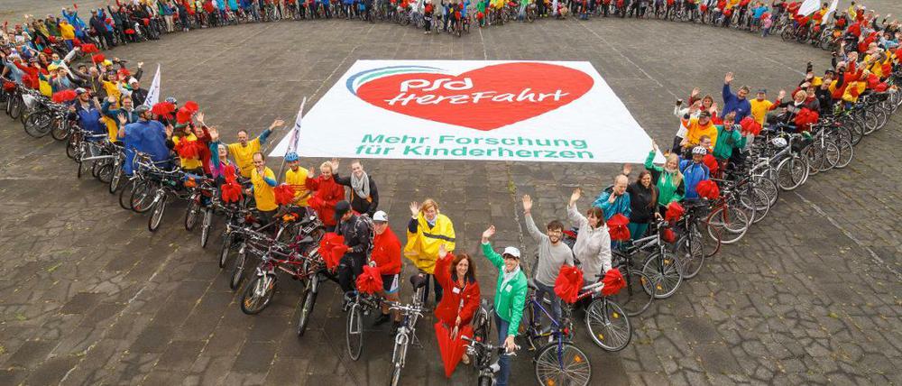 Dies war das Fahrradherz im vergangenen Jahr.