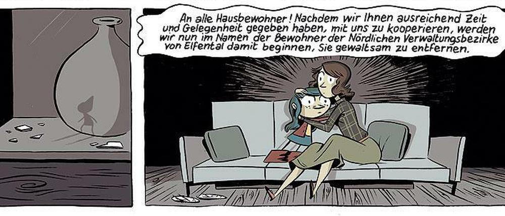Bedrohte Idylle: Eine Seite aus dem Buch.