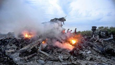 Wer beschoss MH17? Die Satellitenbilder, die der Kreml nach dem Absturz veröffentlicht hatte, sollten die Schuld des ukrainischen Militärs belegen.