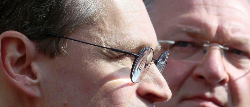 Konfliktpotential hoch zwei. Berlins Regierender Michael Müller (SPD) und Innensenator Frank Henkel (CDU) sind am Wochenende inoffiziell in den Wahlkampf gestartet.