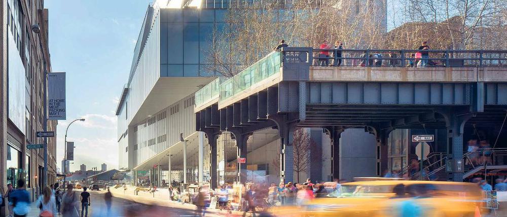 Das neue Whitney Museum in New York.