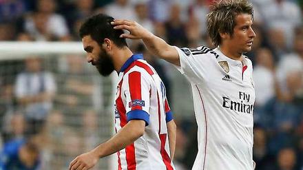 Bitterer Abgang: Arda Turan sah Gelb-Rot.