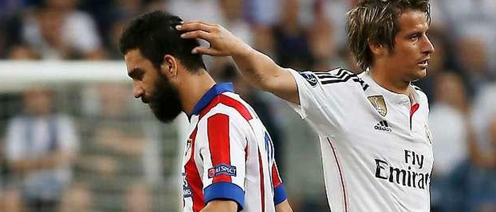 Bitterer Abgang: Arda Turan sah Gelb-Rot.