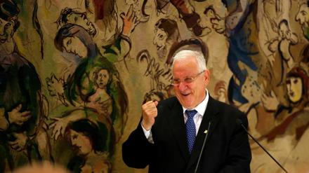 Reuven Rivlin, Israels Staatspräsident, hält die deutsch-israelischen Beziehungen für gut.