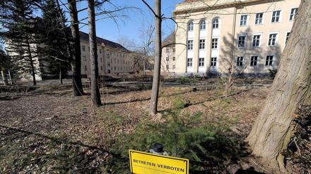 Noch ist die ehemalige Kasernenstadt unbewohnbar und darf nicht betreten werden. Das soll sich aber ändern, um Flüchtlinge hier unterzubringen.
