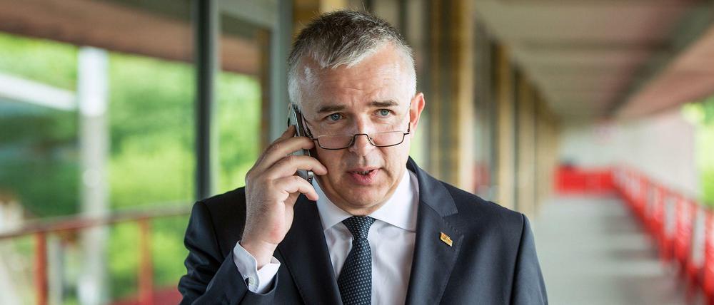 Dirk Zingler, Präsident des 1. FC Union Berlin