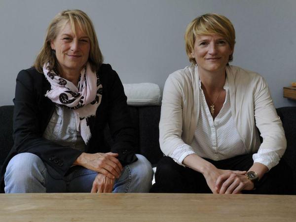Pflegedirektorin Ina Jarchov-Jádi (links) und Oberärztin Lieselotte Mahler.