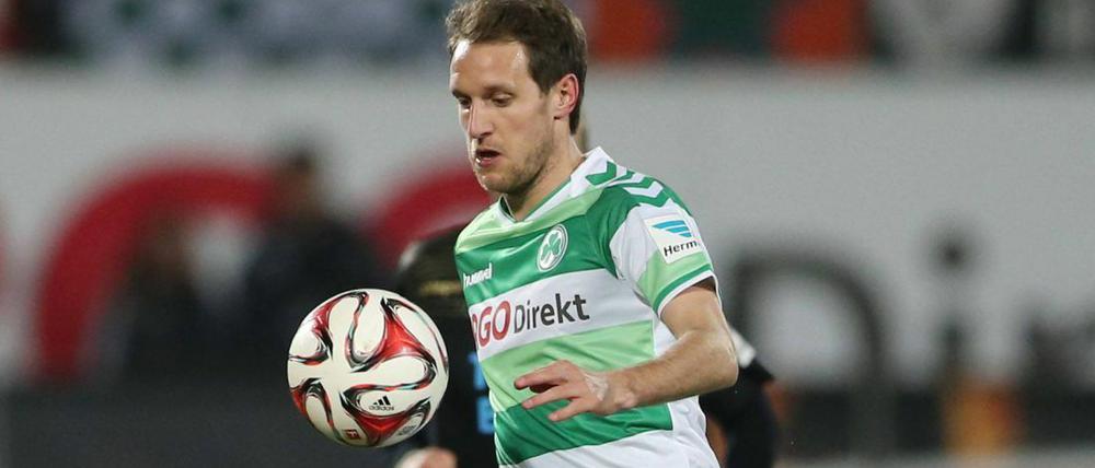 In der kommenden Saison im Trikot von Union Berlin: Fürths Stephan Fürstner.