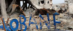 Die nordsyrische Stadt Kobane wurde zum Symbol des Krieges gegen den IS - und des Schreckens für die Zivilbevölkerung in dem Bürgerkriegsland. 