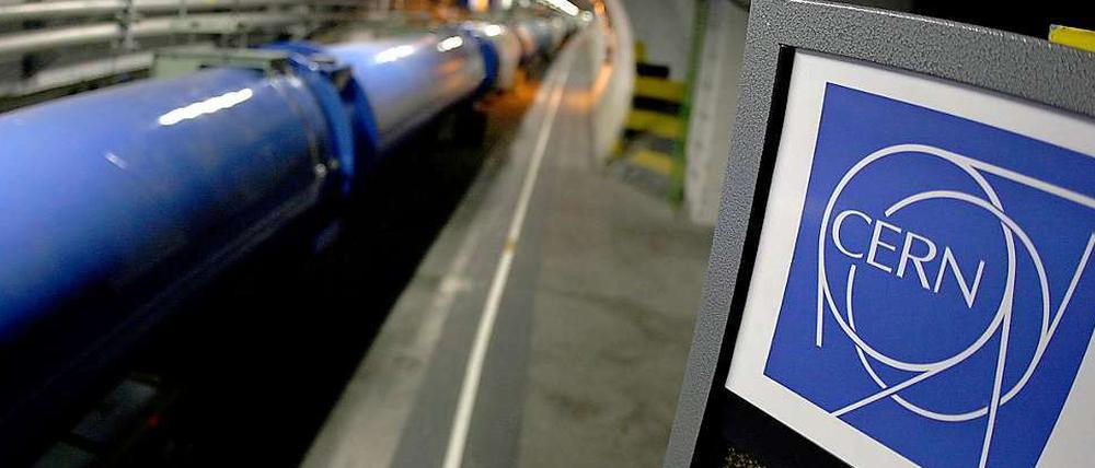 27 Kilometer lang ist der Rundkurs im Europäischen Kernforschungszentrum Cern bei Genf.