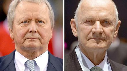 Gegenpole. Wolfgang Porsche, Ferdinand Piëch.